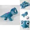 2 Fire Spirit Salamander Plush Doll Toy Soft Blue Lizard For Kids**