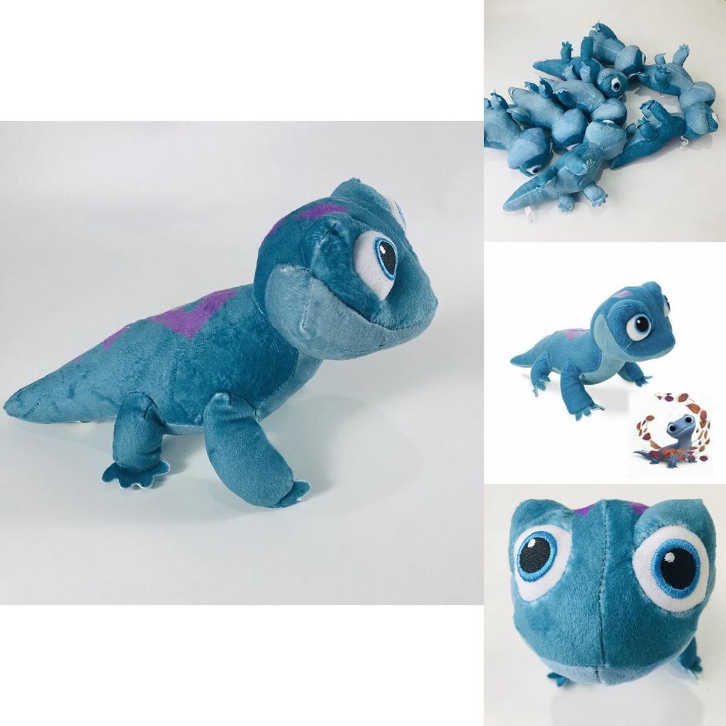 2 Fire Spirit Salamander Plush Doll Toy Soft Blue Lizard For Kids**