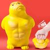 Giant Stress-Relieving Gorilla Irritability Toy Squeeze Toy Elastic Monkey Fun Gorilla Stress Relief Game Mini Children'S Gift