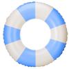 Taeku Checkered Swimming Float, Cute and Strong Buoyancy, Large Swim Ring for the Beach, Summer Water Fun, Perfect for Pool Parties, 75cm (Blue)