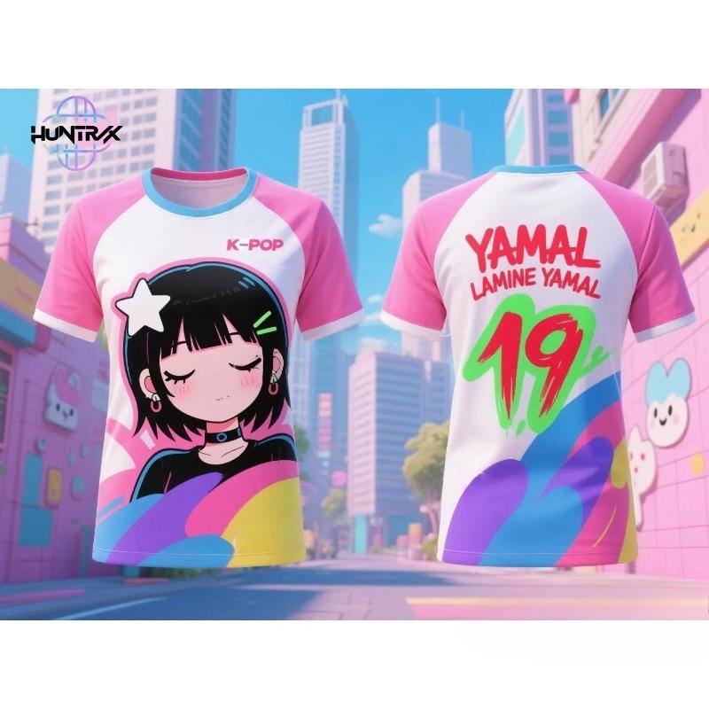 T-Shirts Girls Children's Cartoon Printed Short Sleeve Casual Fashion Girls Comfortable T-Shirt Clothing