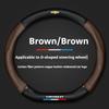 Car Steering Wheel Cover For Chevrolet Aveo Bolt Onix Cruze Spark Cavalier Colorado Lacetti Trailblazer Silverado Tahoe Traverse