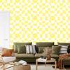 Casual Checkerboard Cream Wallpaper for Living Room and Bedroom 50x1000