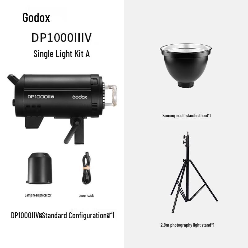 Godox DPIIIV-1000W Studio Flash Kit