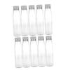 JECOMPRIS 10-Piece Empty Storage Bottles, Juice Bottles, Clear Water Bottles, Empty Juice Containers, Travel Lotion Containers, Juice Mugs, Handmade M