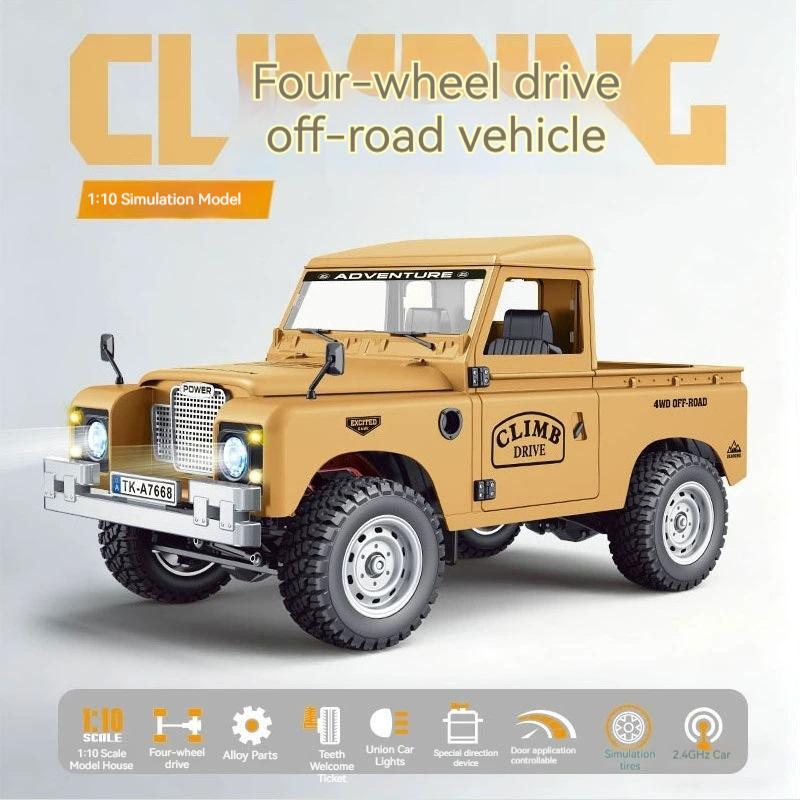 New-Off-The-Shelf Superior-Grade Rc Hauler Premium-Quality 1:10 Full-Scale Superior-Grade 4Wd High-Standard Pickup Superior-Grade Lorry All-Terrain