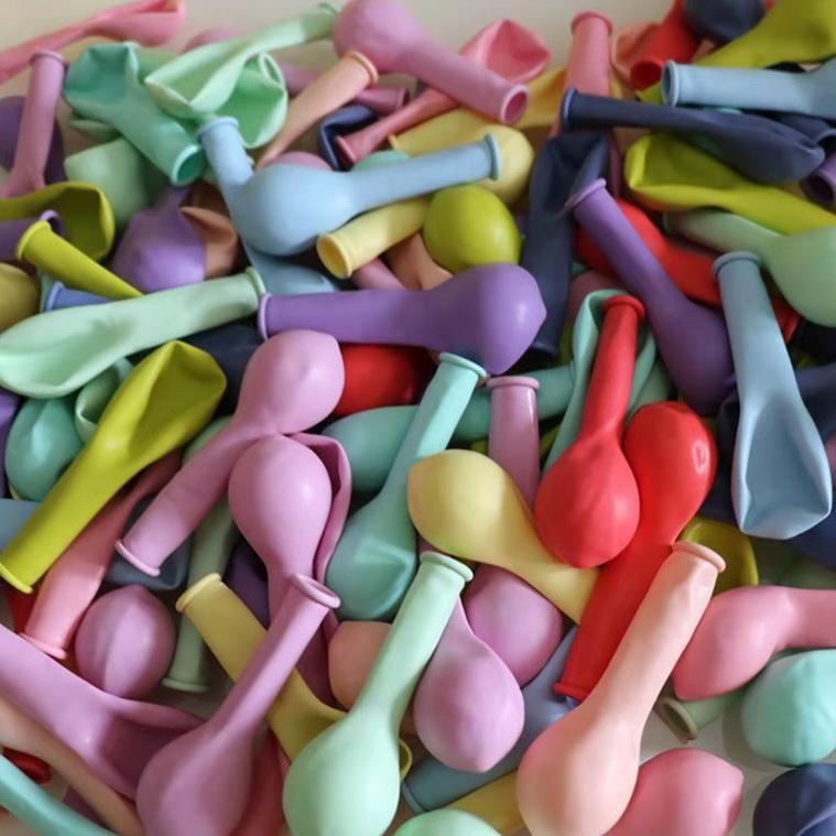 10 Inch (100pcs/bag) Macaron Balloons Wedding Birthday Backdrop Latex Balloon Decoration