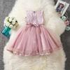 Baby Girl Summer Dress Children Fashion Wedding Clothes Flower Birthday Party Princess Evening Dresses Kids