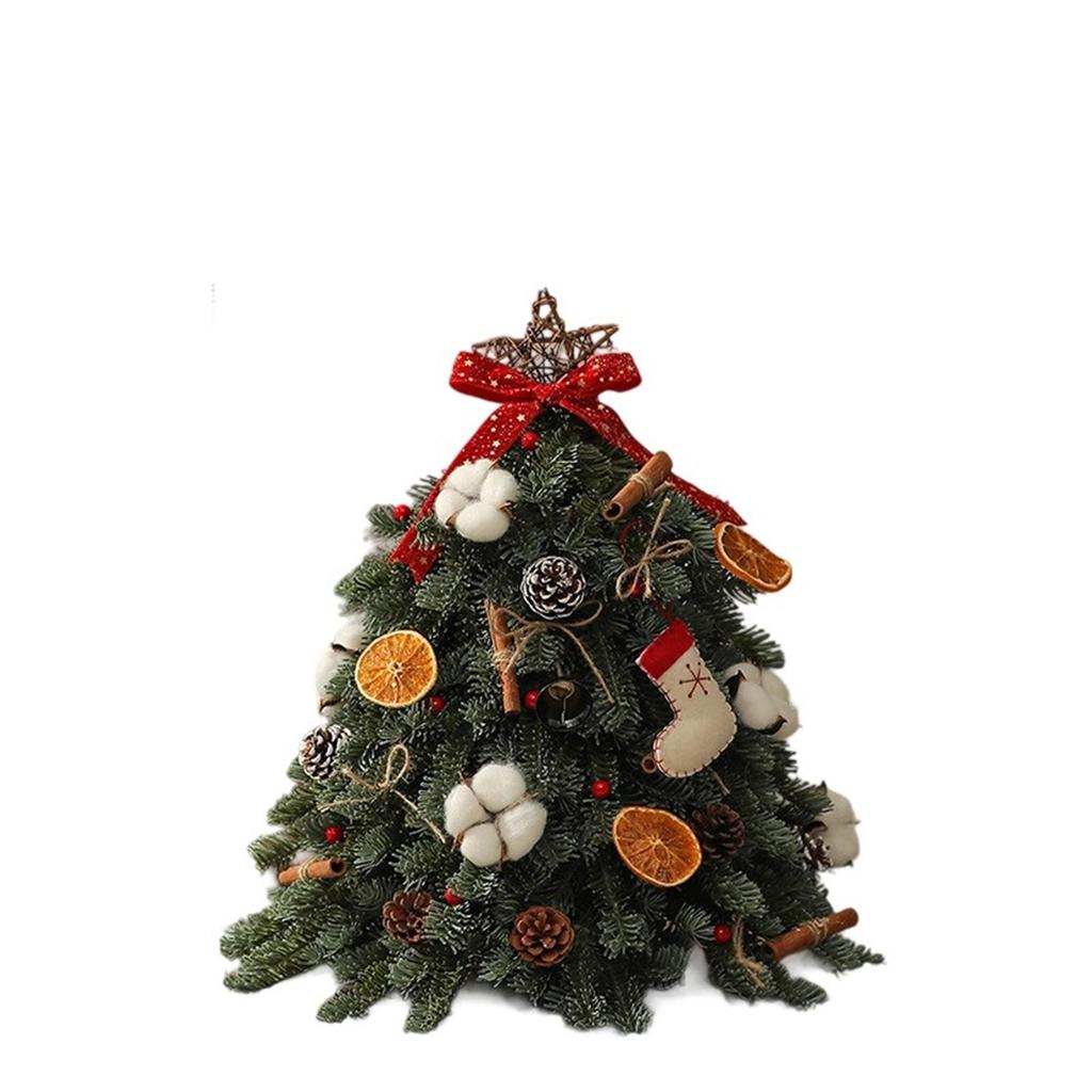Christmas Tree Nobeison Home Decor Living Room DIY Christmas Decorations Small Desktop Simulation