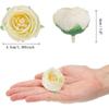 5/10/20Pcs 3.5cm Silk Tea Roses Bud Artificial Flowers Head for Scrapbook Wedding Decoration Home Room Supplies Accessories