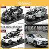 Alloy Rav4 Toyota Car Model Toy With Light Sound For Kids Playroom Collector And