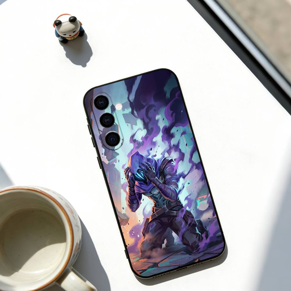 Omen Valorant Phone Case For Samsung Galaxy A73,A72,A71,A70,A53,A52,A51,Others Soft Black Cover