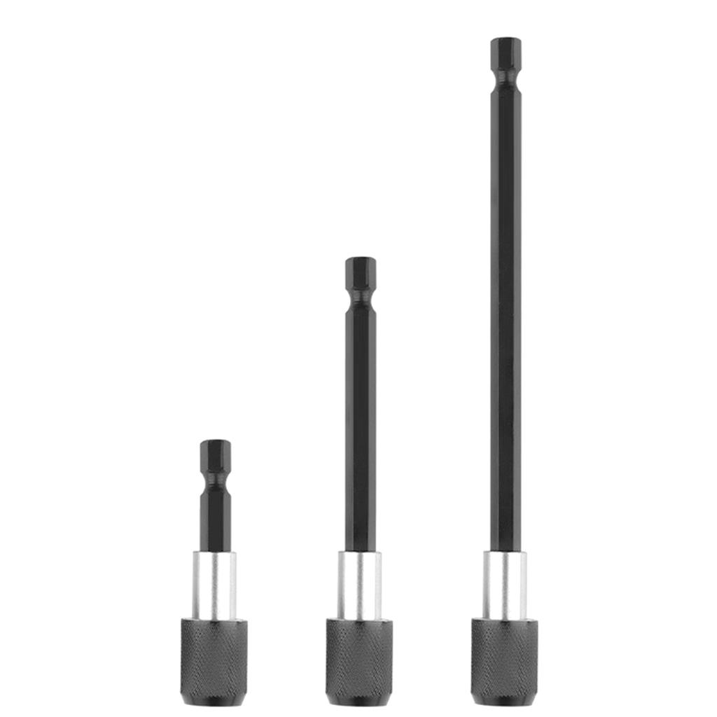 Quick Changings Bit Holder 1/4" Hex Shanks Drill Bit Extension for Screwdriver Bit Nut Drills Driver Adapterr