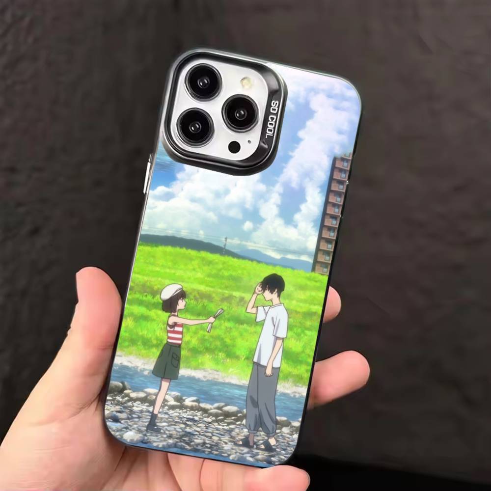 Anime Shoushimin Phone Case Color Silver Shell For IPhone 17 16 15 14 13 12 11 Pro Max Plus
