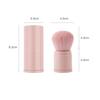 Dustproof Retractable Multi-Functional Makeup Brush: Large Powder, Blush, Setting, and Excess Powder Brush.