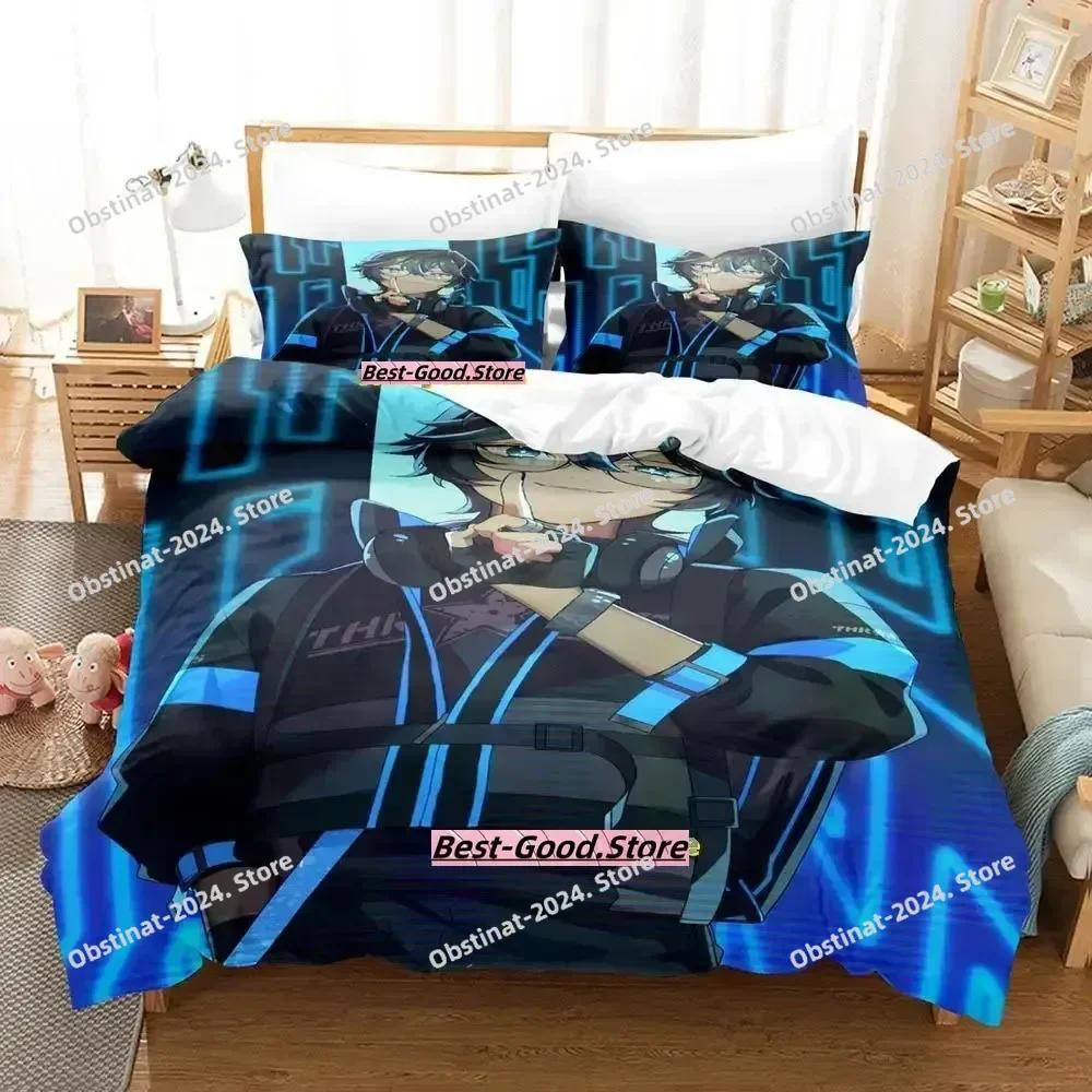 VTuber Axia Krone Bedding Set Single Twin Full Queen King Size Bed Set Adult Kid Bedroom Duvetcover Sets Anime Parure De Lit Bed