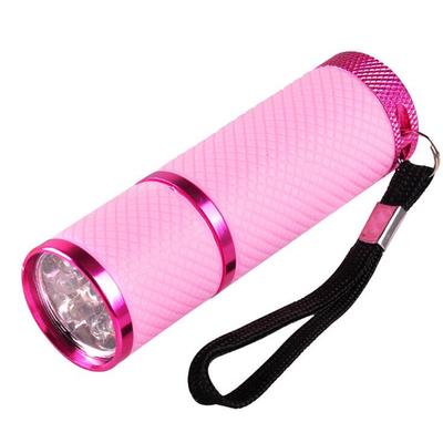 Mini svítilna pro LED UV lampu pro vytvrzování gelu, světlo, ruční sušička nehtů, svítilna na nehty, 9 LED, 395nm UV svítilny, detektor pro pleťovou masku