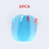 2pcs Rainproof Sticker Oval Auto Anti Fog Mirror Protective Accessories
