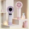 199 Wind Speeds Mini Bladeless Personal Fan USB Rechargeable Highspeed Cooling Fan  Camping