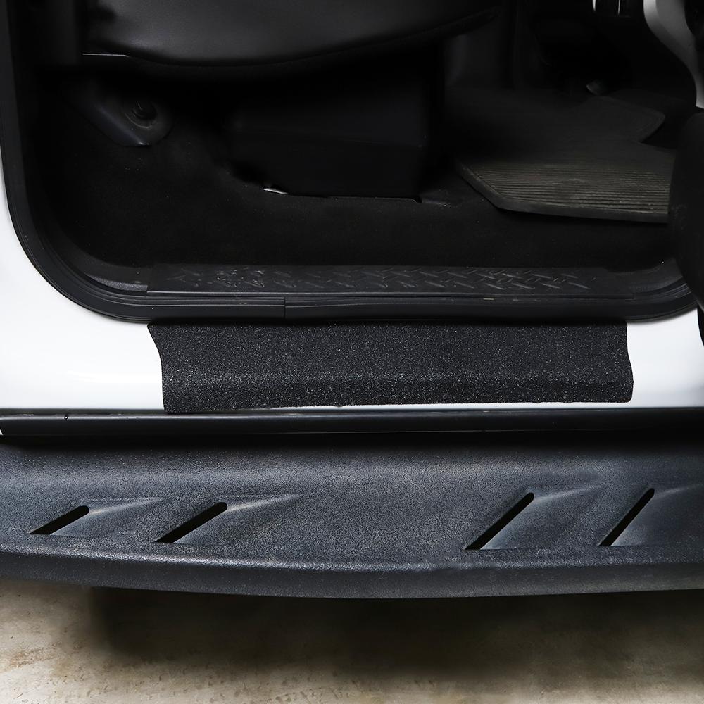 For Ford F150 2009-14 Interior Door Sill Scuff Cover Wrap Sticker Accessories US