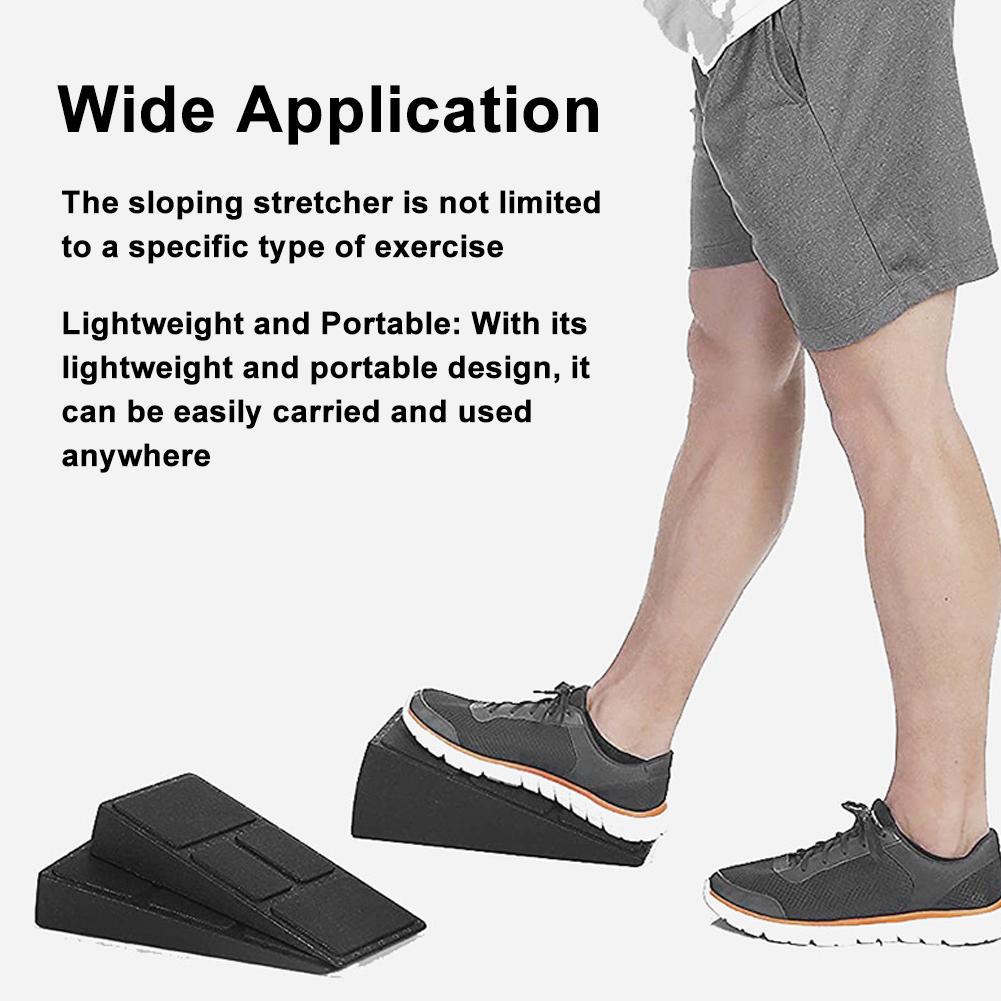 Slant Board Stretching Equipment 3pcs Adjustable EPP Foam Calf Stretcher Fitness Training Inclined