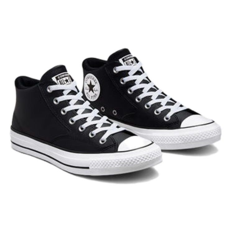 Converse Chuck Taylor All Star Malden Street Comfortable Fashion Slip Resistant Durable Mid Top Skate Shoes Unisex Skate Shoes Black White A01716C