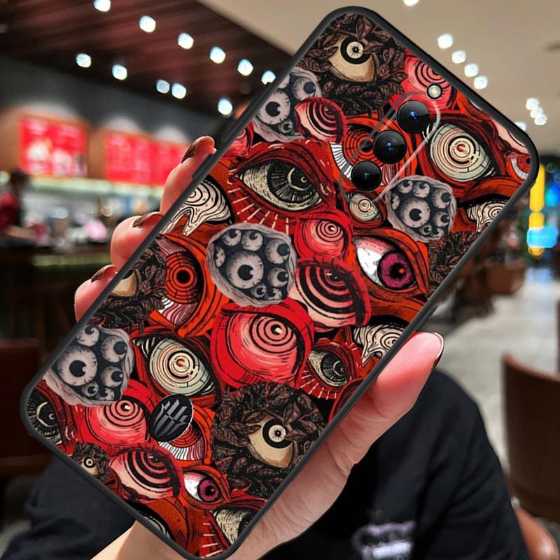Scary Face Eyes Case For ZTE Nubia Red Magic 8S 9S 10S 8 9 10 Pro Plus 6S 7S 6 7 Pro 5G 6R 11 Pro Plus Cover