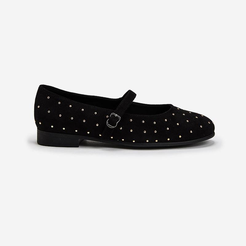 Simplet By Esquire Simple Women   Dots Mary Jane Shoes Black