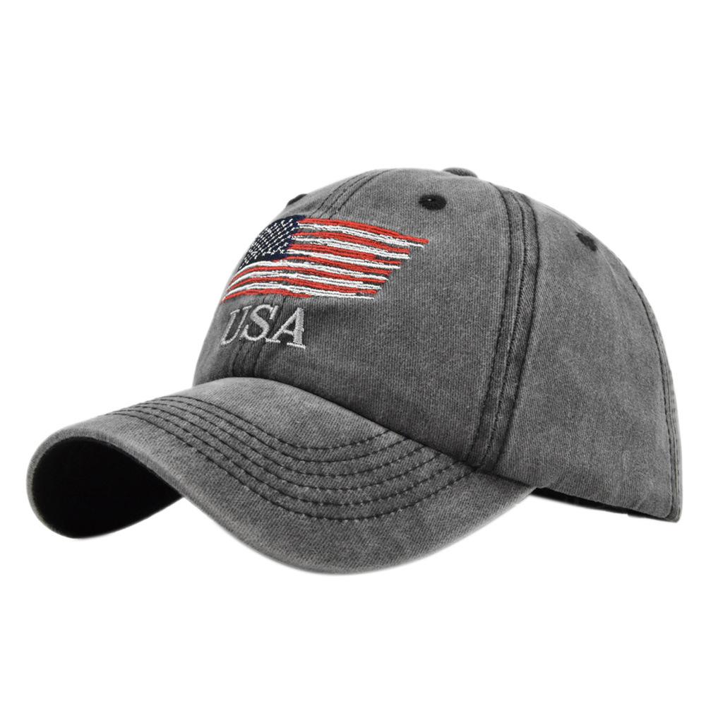 Embroidered duck tongue ancient independence day embroidered baseball cap easiest for match women s hat sun protection sun hat Adjustable