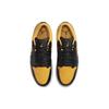 Air Jordan 1 Low Yellow Ochre Men Sneakers Black White 553558-072