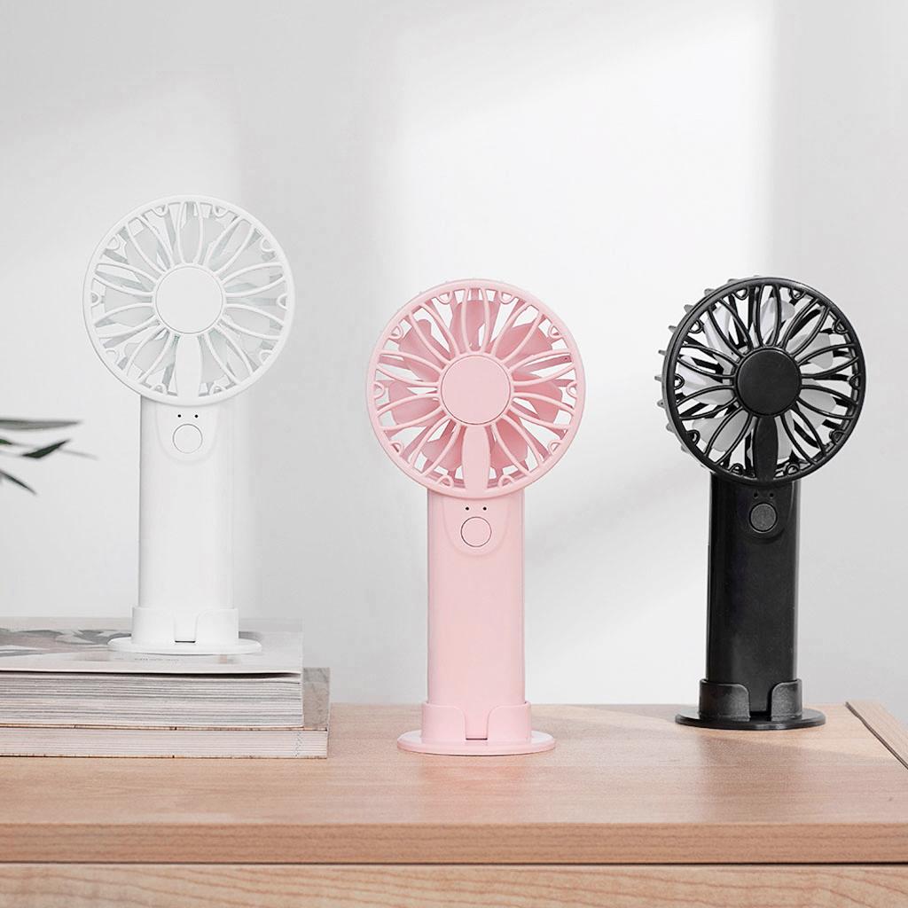 Mini Portable Fan Cool Air Hand Held Travel Cooler Cooling Mini Desk Fans Powered By 2x AA Battery For Outdoor Home