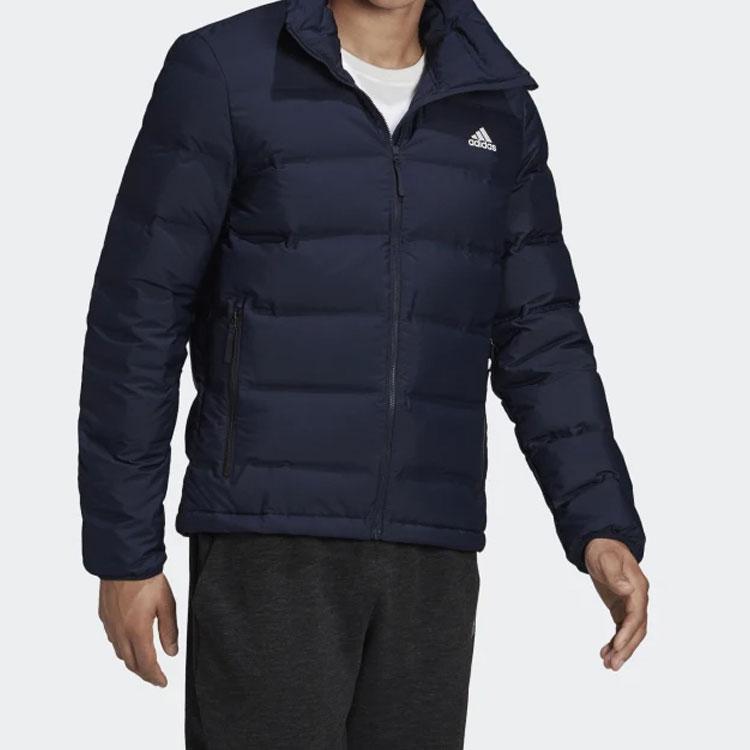 Adidas Helionic 3S Down Jacket Men Outerwear Dark-Blue DZ1445