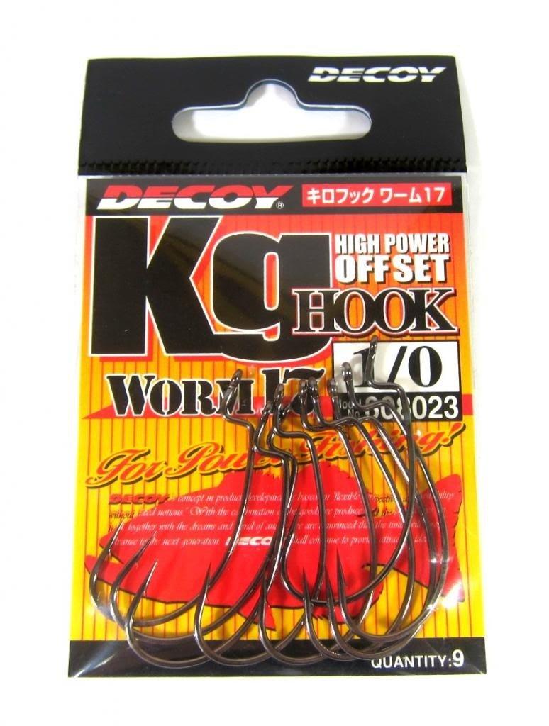 

KATSUICHI DECOY Kilo Hook Worm17 #3 Fishing Hook