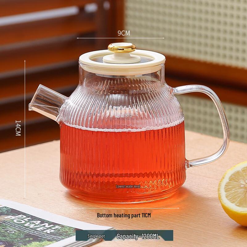 ZISIZ High-Temperature Glass Tea Kettle