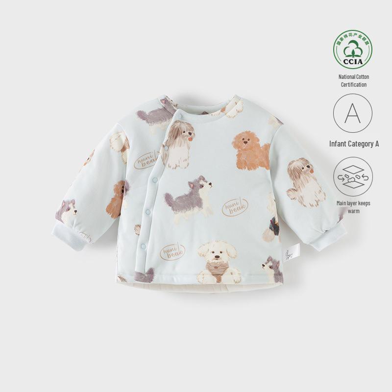 

Boys Unisex Winter Padded Jacket - Infant & Toddler Pure Cotton Coat 90 cm