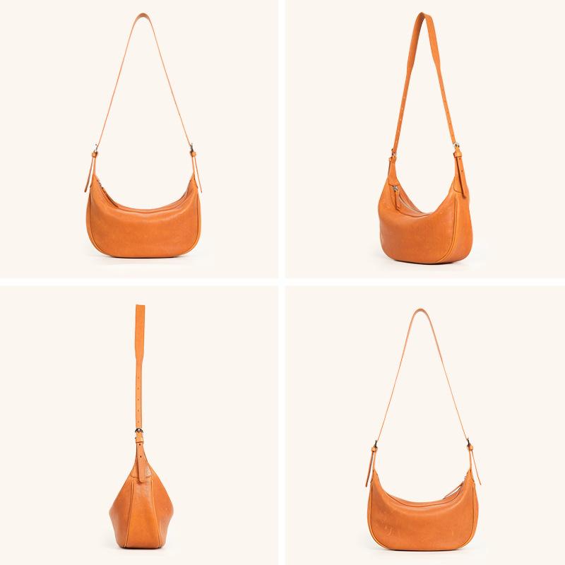 Looking for A High-end, Single-shoulder, Underarm Bag for Commuting and A Crescent-shaped Dumpling Bag for Women