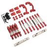 WPL C14 C24 C24-1 C54 Metal Chassis Link Rod Pull Rod Mount Shock Absorber Drive Shaft Set 1/16 RC Car Upgrade Parts