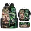 Dandy'S World Student School Bag Dandy'S World Cartoon Cute Backpack Three-Piece Set Satchel Bag Pencil Case