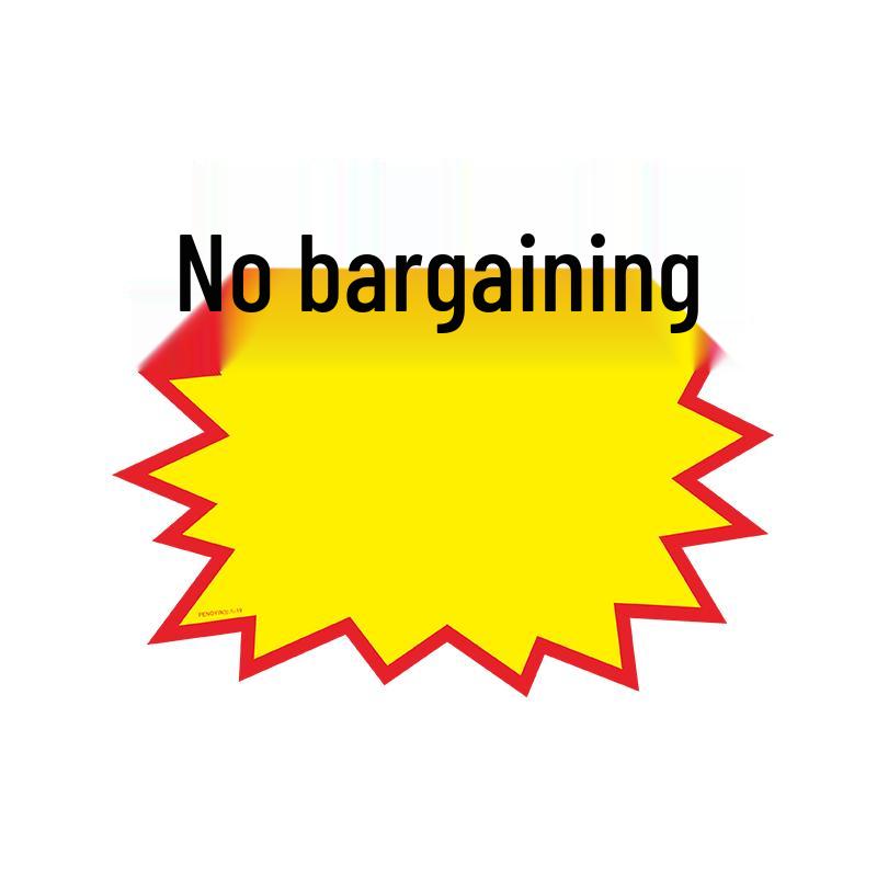 Extra Large 100-Sheet Supermarket POP Exploding Price Tags for Fruit Store Promotion