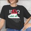 Iraq Flag Fashion T Shirts for Unisex Unisex Cotton Tee Shirt Clothing