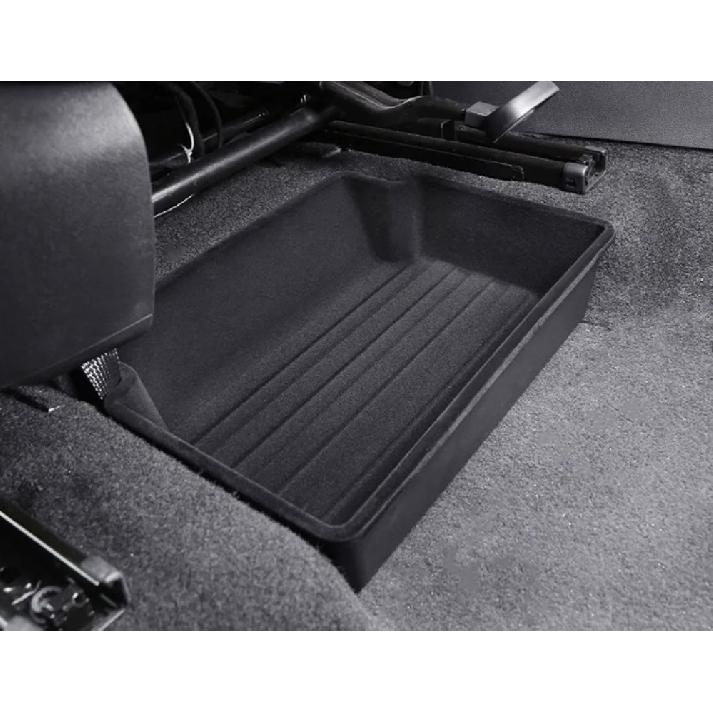 Pour VW Tiguan MK2 2023 Boîte de rangement sous le siège Accessoires Capacité Nouveau Support Bac à ordures élevé Organiseur Boîtier Tiroir 2023