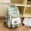 Burden-reducing All-match Female Large-capacity Letter Design Backpack Couple Leisure Backpack