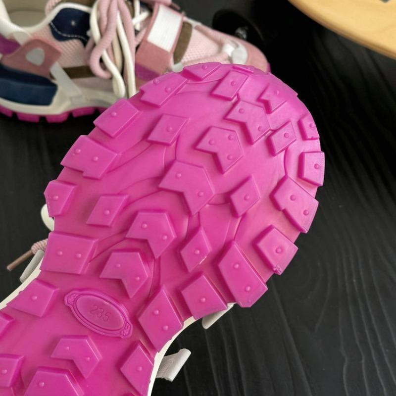 new thick soled daddy shoes mesh cloth breathable Forrest Gump shoes student sports casual board shoes women sneakers