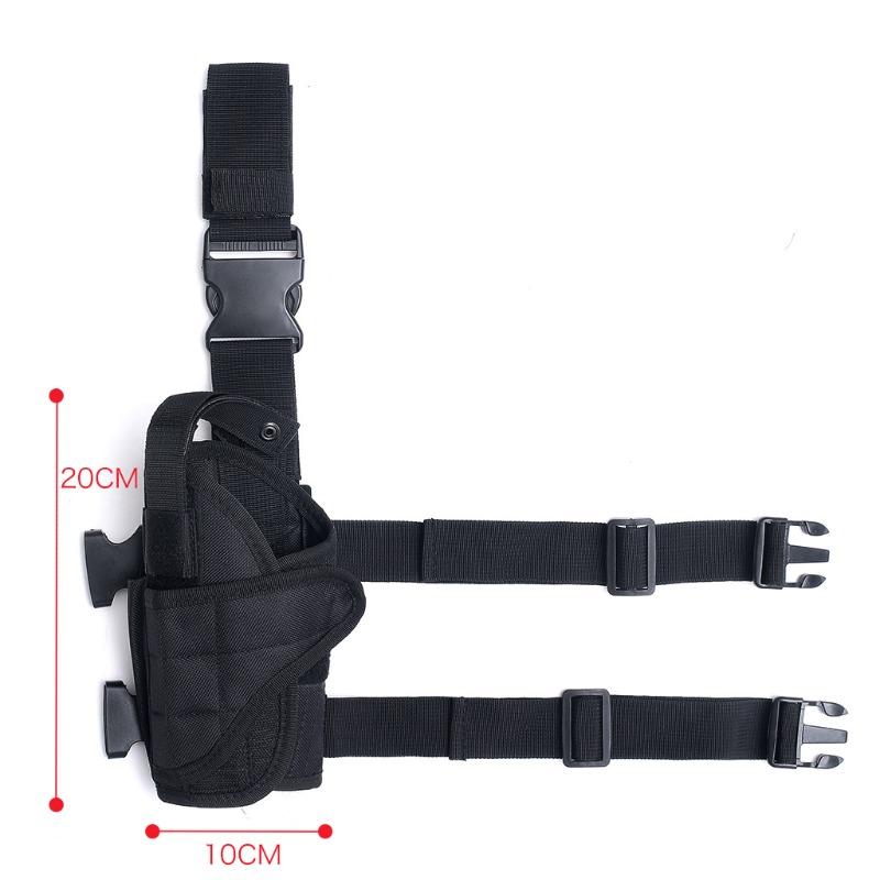 Quick-Draw Leg Holster for Tactical Training & Outdoor Sports - Durable Tactical-Style Gear for Airsoft, Paintball & Simulation