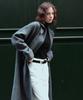 LETTER FROM MOON French Layered Knit Set (Black)