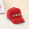 Baseball Boy School Caps Peaked Hats Bulldozer Excavator Embroidery Stitched Children Outdoor Summer Kids Caps For 2-8Years Baby Sports Hats Cotton