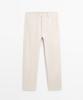 Masimodutti Barrel Fit Tailored Pants