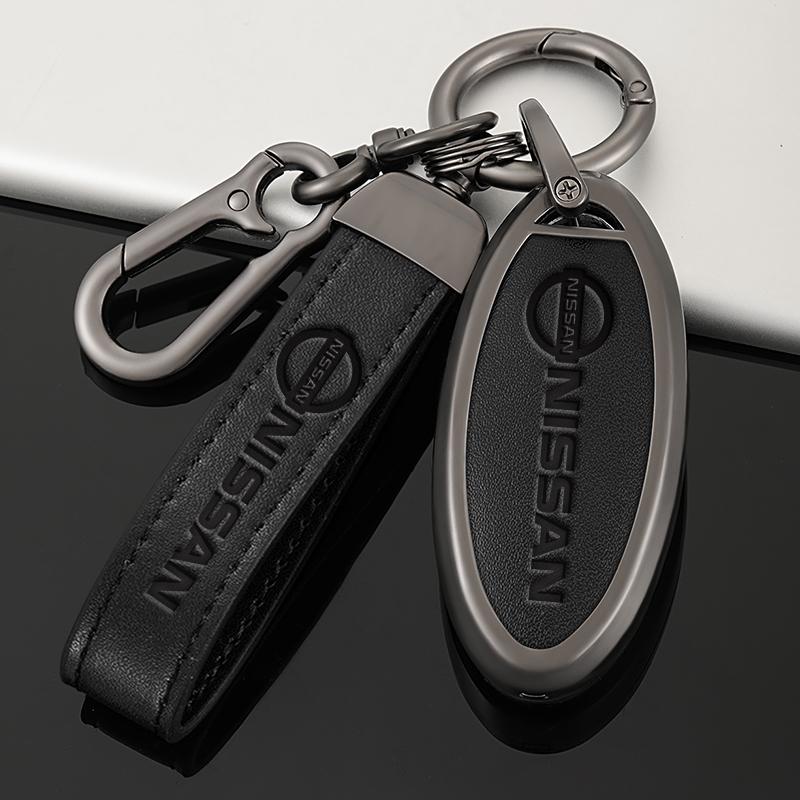 Zinc Alloy Car Styling Key Case Cover Shell Fob For Nissan Versa Maxima Altima Rogue Armada Sentra Murano Keychain Accessories