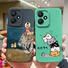 For Infinix Hot 30 Play 30i Phone Case Cartoon Liquid Silicone Full Protection Anti Drop Cover For Infinix Hot30 30Play Bumper