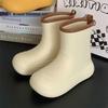 YuDuo HC Fashion Color-Block Rain Boots